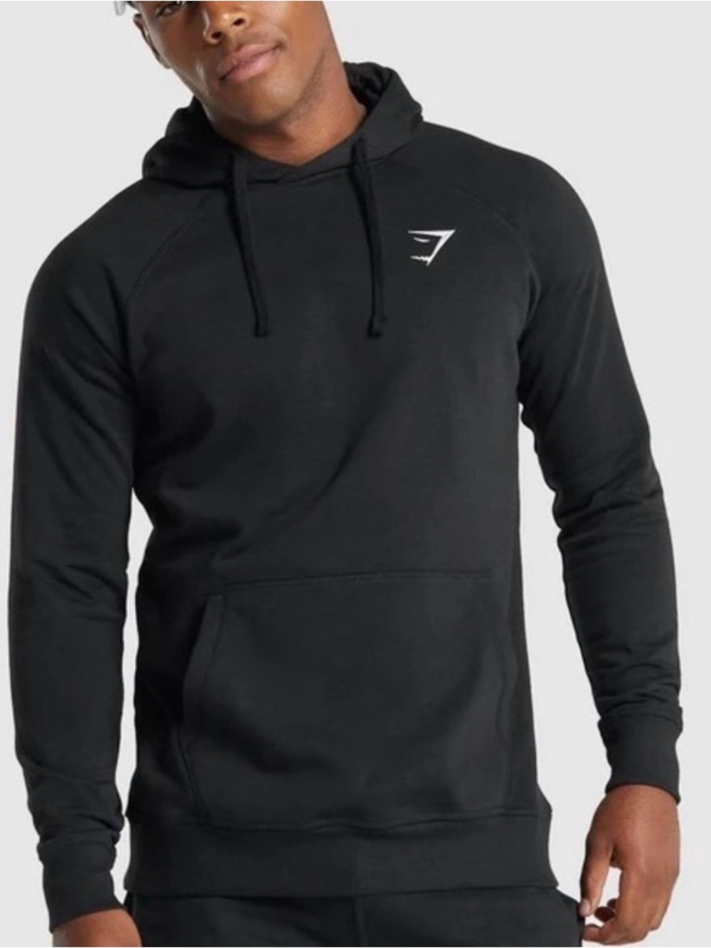 Gymshark The Crest Hoodie Size Medium Black